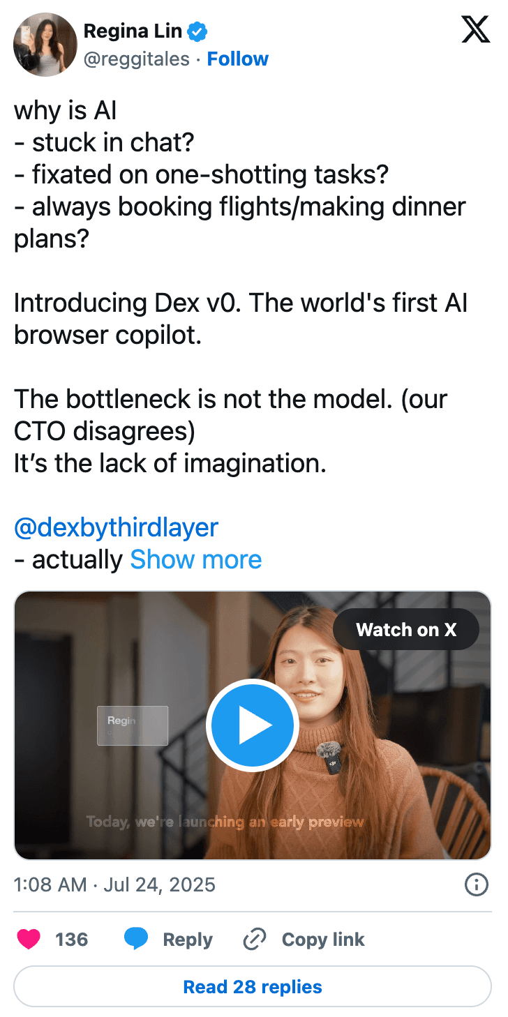 Introducing dex